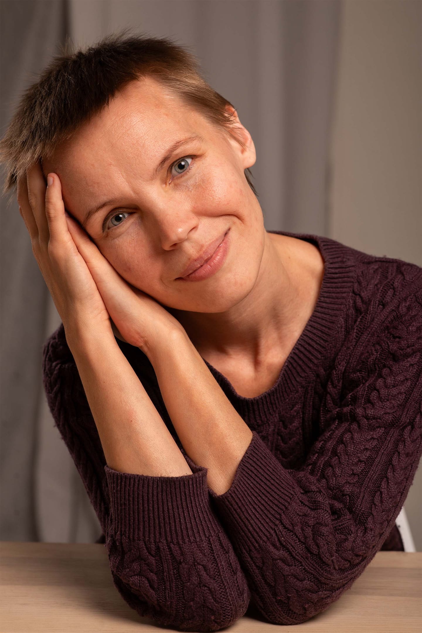 Original unretouched portrait